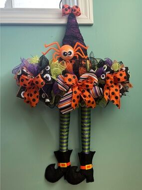 Witches hat wreath
